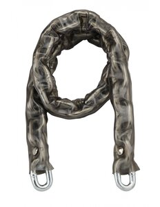 THIRARD - Chaîne acier cémenté zingué Loops vélo barrières Ø 8mm 0.9m gaine PVC - THIRARD