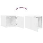 vidaXL Armoire de rangement mince blanc 45x42 5x225 cm