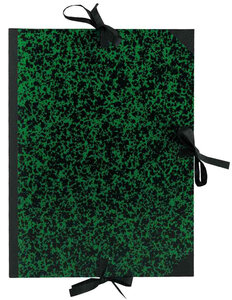 Carton à dessin/chemise de rangement 500 x 750 mm en carton, annonay vert EXACOMPTA