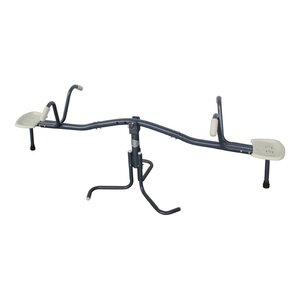 Balançoire tournante Anthracite/crème