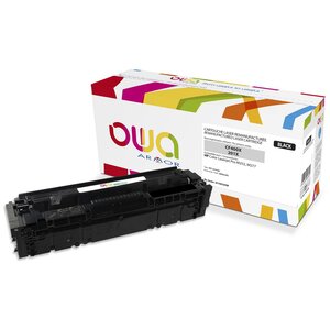 Toner d'encre remanufacturé, compatible pour HP 201X, CF400X - Noir