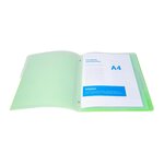 Exacompta - Trieurs personnalisables, 3 rabats, fermeture par élastiques, 8 compartiments, 24x32cm pour A4- couleurs aleatoires