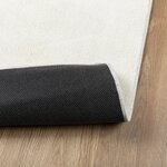 vidaXL Tapis OVIEDO à poils courts crème 60x110 cm
