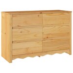 Commode vidaXL "DRAMMEN" 111x43x73 5 cm Bois de pin massif