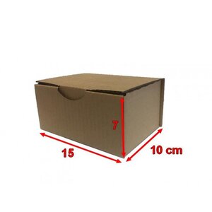 50 Boites postales cartons 15 x 10 x 7 cm (150x100x70mm)