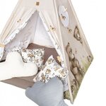 Tipi enfant Ours avec coussins