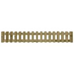 vidaXL Lit surélevé de jardin design de clôture bois de pin imprégné