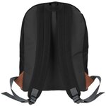 ABBEY Sac a dos de taille moyenne - 100% Polyester 300T - 42 x 30 x 16 cm - Capacité : 20 L - Noir