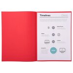 Paquet De 250 Sous-chemises Super 60 - 22x31cm - Rouge - X 5 - Exacompta