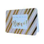 Carte De Voeux - Anniversaire - Un An De Plus Bravo !