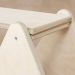 Jeu d'équilibre et motricité Montessori bois naturel et jaune