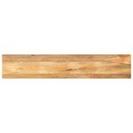 vidaXL Dessus de table 180x40x2 5cm rectangulaire bois massif manguier
