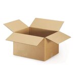 5 cartons d'emballage 16 x 12 x 11 cm - Double cannelure
