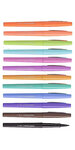 Paper Mate Flair Candy pop - 12 feutres - Assortiment de couleurs - pointe moyenne 0.7mm - sous blister