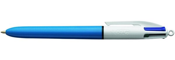 Stylo bille 4 COLOURS pointe moyenne 4 Couleurs classiques BIC