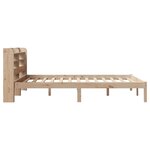 vidaXL Cadre de lit sans matelas 120x190 cm bois de pin massif