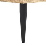 vidaXL Cadre de lit sans matelas chêne sonoma 150x200 cm