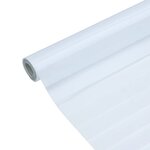 vidaXL Films pour fenêtre 2 Pièces dépoli motif de stores PVC
