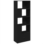 vidaXL Bibliothèque noir 70x36x189 cm bois d'ingénierie