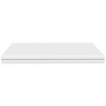 vidaXL Matelas en mousse moyennement doux 180x200 cm