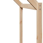 vidaXL Lit superposé sans matelas 90x190 cm bois de pin massif