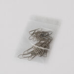 Lot de 100 sachets plastiques à fermeture zip 70x100mm standard 50µ