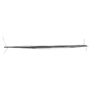 Fil en fer recuit 0 80 mm 30 cm 40 pièces