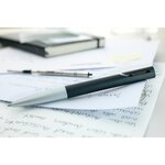 Stylo à bille rétractable NOTO Corps Plastique Pointe Moyenne white silver LAMY