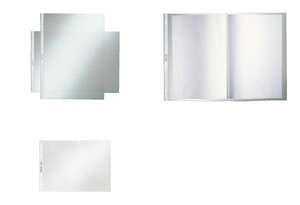 Pochette perforée, A3, à l'italienne, PP, grainé LEITZ