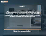 Qualitoner - 2 cartouche compatible pour epson 405 xl 405 xl noir (valise)