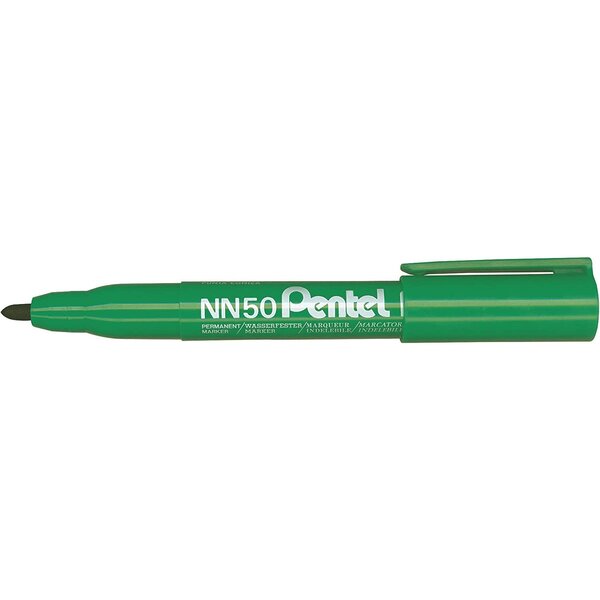 Marqueur permanent pentel pen  pointe conique  vert x 12 pentel