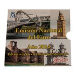 Coffret série euro BU Espagne 2014 - Galice