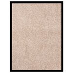 vidaXL Paillasson Beige 40x60 cm