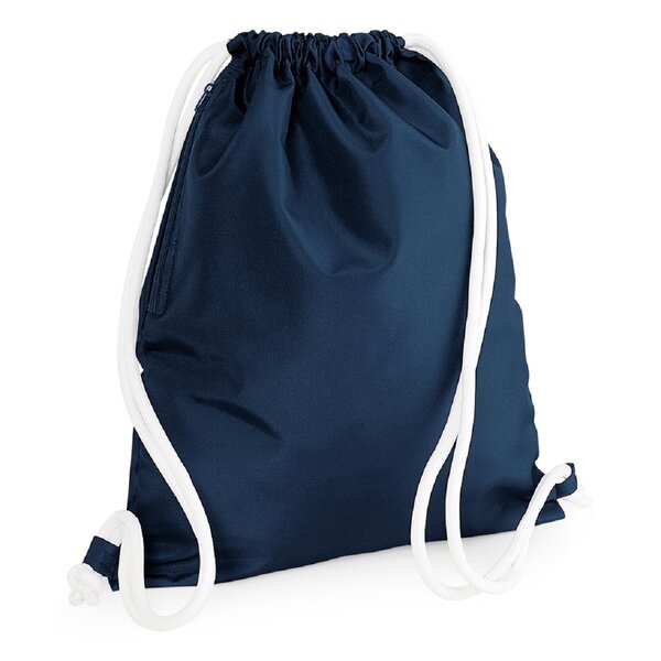 Sac à dos en toile cordons épais - BG110 - bleu marine