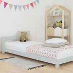 Lit enfant DREAMY 120 x 180 gris clair