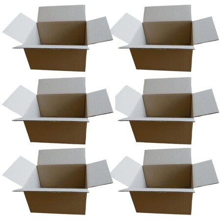 9 petits cartons d'emballage 16 x 12 x 11 cm