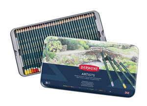 Crayons de couleur Derwent Artists Boite x36