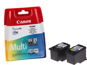 Pack 2 cartouches d'encre canon pg-540 / cl-541 ( 3 couleurs + noir )
