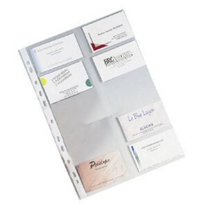 Pochette pour cartes de visite - Qualité + (Lot de 10)