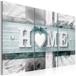 Tableau - turquoise fusion l x h en cm 120x80