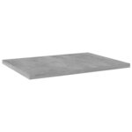 vidaXL Panneaux de bibliothèque 4 Pièces gris béton bois d’ingénierie