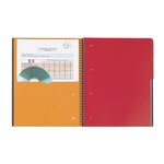 Cahier International Activebook A4+ couverture polypropylène - double spirale - 160 pages - carreaux 5x5 - compatible SCRIBZEE®