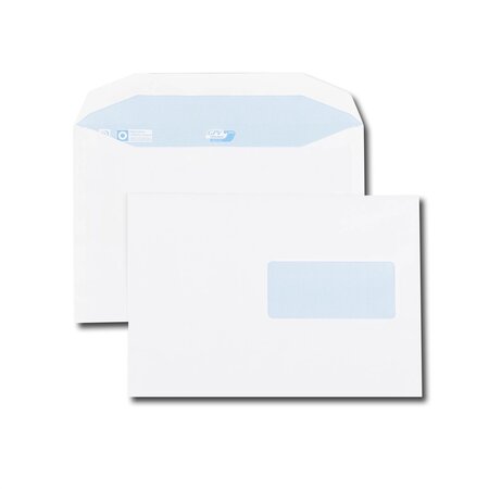 GPV Enveloppes, C5, 162 x 229 mm, blanc, avec fenêtre - Enveloppe