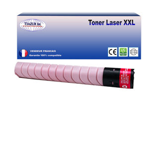 Toner compatible avec ricoh aficio mpc305 mpc305sp mpc305spf remplace ricoh 842081/841596/mpc305e - magenta - 4 000 pages - t3azur