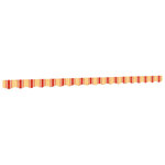 vidaXL Tissu de remplacement de cantonnière d’auvent jaune orange 4 5m