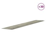 vidaXL Panneaux muraux Aspect bois Gris PVC 4 12 m²