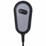 vidaXL Fauteuil inclinable électrique Crème Tissu