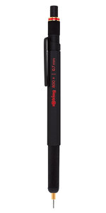 rOtring 800+ Porte-mine mécanique et stylet pour écran tactile 0 7 mm noir