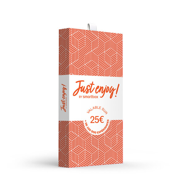 SMARTBOX - Coffret Cadeau Carte cadeau Just enjoy ! Fun - 25 € -  Multi-thèmes
