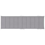 vidaXL Chaises longues lot de 2 avec coussins Bois d'acacia solide